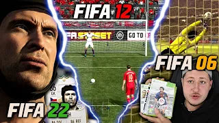 CHYTAL JSEM PENALTU S PETREM ČECHEM V KAŽDÉ FIFĚ! [FIFA 06 - FIFA 22]