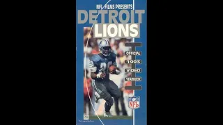 1992 Detroit Lions Team Season Highlights "Lions' Pride"