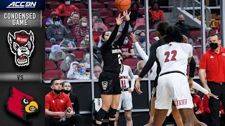 NC State vs. Louisville Condensed Game | 2020-21 ACC Women's Basketball