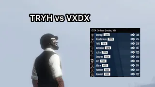 TRYH vs VXDX (crew war) snow fights
