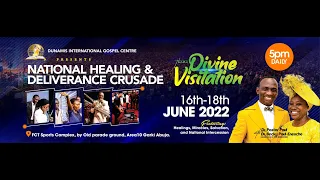 NATIONAL HEALING AND DELIVERANCE CRUSADE (DAY 3 EVENING SESSION). 18-06-2022