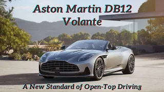 Aston Martin DB12 Volante Supersports car