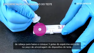 [Portuguese subtitle] Guide for STANDARD Q COVID-19 Ag Test (professional use only)