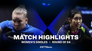 Yana Noskova vs Sawettabut Suthasini | WTT Star Contender Doha 2021 | WS | R64 Highlights