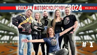 Relacja z Targów Wrocław Motorcycle Show 2024 - rozmawiamy z podróżnikami i spotykamy z widzami #1
