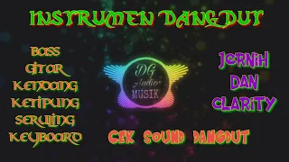 Instrumen Dangdut MUTIARA HIDUPKU||cek sound bass gitar kendang/ketipung seruling keyboard