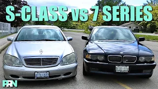 S-Class vs 7 Series | 2000 Mercedes-Benz S 500 vs 2001 BMW 740iL