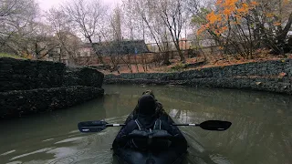 Разведка для киностудии, Сплав по реке Сетунь, часть вторая.