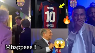 Madness!! Mbappe Barcelona jersey no.10 circulates after ARRIVING in Barcelona 🔥, unbelievable...
