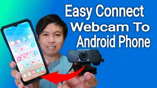 How To Connect USB Webcam To Android SmartPhone/Tablet | Easy Connect External Camera