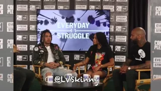 Vic Mensa threatens to SLAP DJ Akademiks on Everyday Struggle