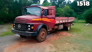 MERCEDES BENZ 1518 À VENDA #truck #toco