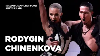 Cha Cha Cha | Alexander Rodygin - Alexandra Chinenkova | Russian Championship Amateur Latin 2021