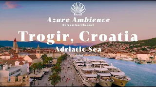 Unveiling Trogir, Croatia: A Walk Through History | Azure Ambience 4K Walking Tour