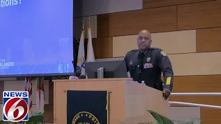 Orlando police chief talks efforts to reduce violent crime