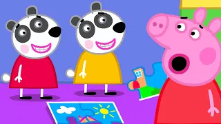 The Puzzle Pandas 🐼 🐷 Best of Peppa Pig Full Episodes