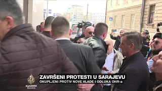 Fizičkim i verbalnim napadima završen protest ispred federalnog parlamenta