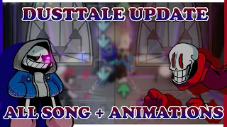 VERY LONG VIDEO | FUNKY FRIDAY [DUSTTALE UPDATE] : ALL SONG + ANIMATIONS