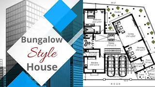 Bungalow house design / east facing house plan / instyle homes / building plan in vastu