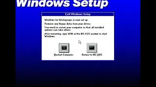 Installing Windows 3.1 for Workgroups in FreeDOS