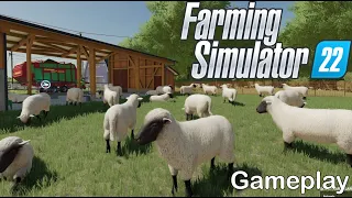 Farming Simulator 22 Gameplay - Elmcreek - NEW Sheep Farm