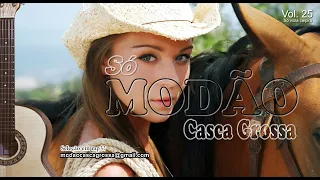 2 HORAS SÓ DE MODÃO CASCA GROSSA - SÓ VIOLA CAIPIRA - Volume 25