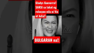 Gladys Guevarra!! IBINUKING na ang relasyon at naging anak Nina Vic sotto at Julia Clarete!!OMG!!