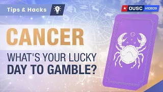 Cancer: Reveal Your Lucky Numbers and Days to Gamble and Win Big!