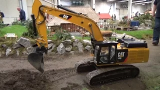 1:8 Scale RC Monster Excavator 155 KG ! CAT 349L