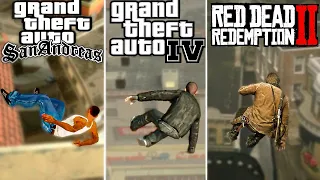 Evolution of Parkour in Rockstar Games 2001 - 2024