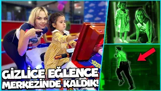 GECE GİZLİCE EĞLENCE MERKEZİNDE KALMAK !? @OykuKarta