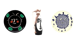 Picasso Ceramics from our Decorative Arts and Design Auction