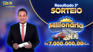 Confira o 3º Sorteio da Tele Sena de Aniversário 2022 (30/10/2022)