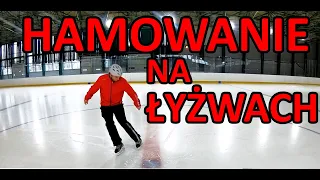 Łyżwy - Nauka hamowania bokiem w 3 krokach! 30min TUTORIAL - zaoszczędzisz godziny ćwiczeń w ciemno