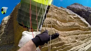 Friday Freakout: BASE Jumper Saves Himself From Cliff Strike