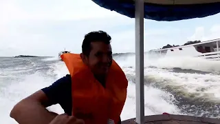 corrida de barco em oriximiná b/m gabriane vs b/m dona Márcia