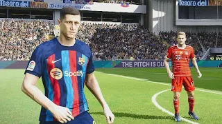 PES 2023 - FC Barcelona vs Bayern Munchen - Simulation Gameplay PS4/PS5 (PES 2021 MOD)