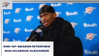 Shai Gilgeous-Alexander | 2023-24 End-of-Season Interview | OKC Thunder