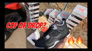 JORDAN 4 BRED REIMAGINED RELEASE DAY