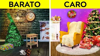 TRANSFORMAÇÃO DE QUARTO PARA NATAL & ANO NOVO | Decorações Baratas & Caras, por 123 GO! SCHOOL