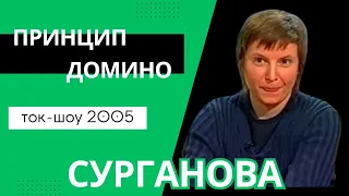 Светлана Сурганова в ток-шоу "Принцип Домино" (12.04.2005)