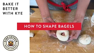 How to Shape Bagels - Bake It Better with Kye