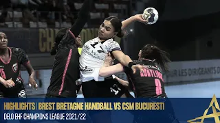 HIGHLIGHTS | Brest Bretagne Handball vs CSM Bucuresti | Round 9 | DELO EHF Champions League 2021/22