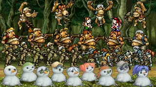 All Transformations in Metal Slug History