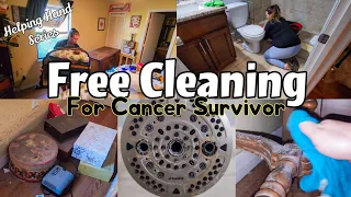 FREE CLEANING FOR CANCER SURVIVOR / EXTREME SPEED CLEAN WITH ME / HELPING HAND CLEANING MOTIVATION