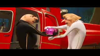 Despicable Me 3 | Gru and Dru fighting over the diamond - Scene