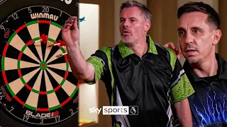 Carragher vs Neville | RAPID FIRE DARTS! 🎯