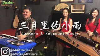 三月里的小雨 san yue li de xiao yu - Guzheng & Keyboard Cover