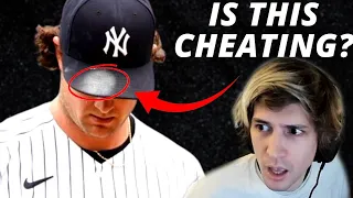 xQc Reacts to MLB Pitchers Are Cheating Again But It's Ok Now