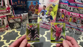 21-22 Topps Finest Bundesliga hobby box review after the opening/break. Soccer